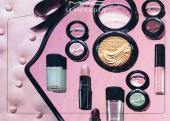 True colours: Use powder blush in Rose Tan or Blue Pink to define your cheeks and lipstick in outrageously fun to bring warmth to your lips. All cosmetics from MAC at Brown Thomas.
