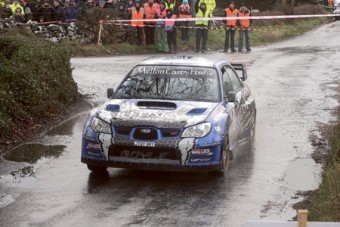 Rally winners Declan and Brian Boyle from Donegal.  Photo: Kevin O’Driscoll