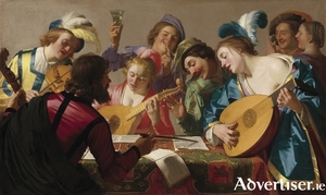 Gerard van Honthorst&#039;s 1623 painting The Concert.