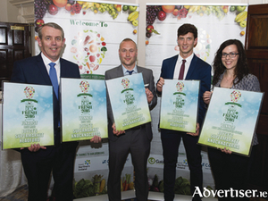 The Joyces management team celebrate their haul of awards at the Best In Fresh event.