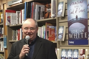Author Adrian White.