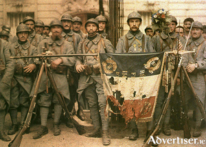 The 114th infantry in Paris, July 14 1917.