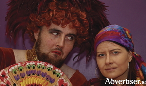 Philip Walsh and Fuchsia Smith who will appear in GCC&#039;s production of The Devil In Drag.