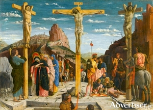 Mantegna&#039;s depiction of the crucifixion.