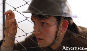Shane O&rsquo;Regan as Private &#039;Tommo&rsquo; Peaceful in Michael Morpurgo&rsquo;s Private Peaceful. Photo:- Tom Lawlor 