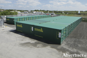 Titan Containers and self storage, Oranmore. Photo:-Mike Shaughnessy