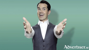 Jimmy Carr, ready to deliver his ultimate gold to Galway.