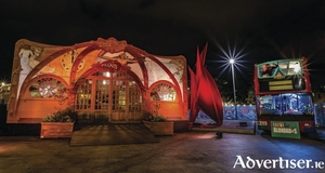 The Spiegeltent in Eyre Square. Photo:- Kernan Andrews