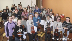 Members of the Galway Youth Orchestra.