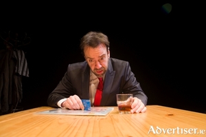 Liam O&#039;Brien in Bottom Dog Theatre Company&#039;s production of Drinking In America.