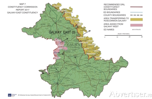 Galway East as outlined in the 2017 Constituency Commission Report.
