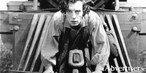 Buster Keaton in The General.