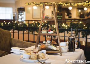 Festive afternoon tea at The Ardilaun, photo by Sita O&#039;Driscoll Photography.