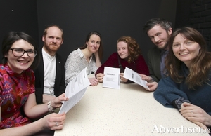 At the launch of Theatre 57 in the Electric, Monday night were (l-r) Maria Tivnan, Eoin McGrath (The Electric) Roisin Stack, Emma O&#039;Grady, F&eacute;ilim &Oacute;hEolain and Sarah O&#039;Toole.  Photo:-Mike Shaughnessy