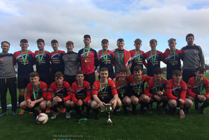 National Champions: The St Joseph&#039;s Foxford team who won the FAI Schools John Murphy Cup Final on Wednesday afternoon. 