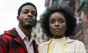 Kiki Layne (Tish) and Stephen James (Fonny) in If Beale Street Could Talk.