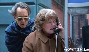 Melissa McCarthy and Richard E Grant in Can You Ever Forgive Me.
