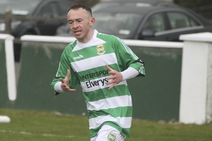 Super Hoop: Castlebar Celtic&#039;s Ger O&#039;Boyle will be looking to help his side to a Connacht Cup win over Ballina Town this weekend. Photo: Castlebar Celtic 