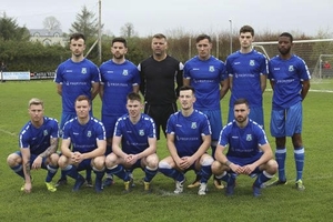 The Manulla side who booked their spot in the Connacht Cup Final last weekend. Photo: Manulla FC