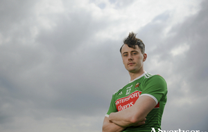 Ready to roll: Diarmuid O&#039;Connor is chomping at the bit to get back to action for Mayo after missing the New York game. Photo: Sportsfile. 