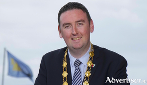 The Mayor of Galway, Cllr Mike Cubbard.
