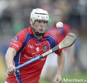 Darragh Burke of St Thomas will need to be marshalled in the Salthill Hotel Galway Senior Hurling Championship replay against at Kenny Park, Athenry on Sunday. Photo:-Mike Shaughnessy