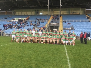 Going for Croker: Kilmaine will be looking to book a place in the All Ireland Junior Final tomorrow afternoon. Photo: Mayo GAA