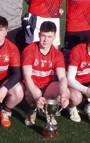 Liam Lavin (Ballyhaunis CS) who recorded 2-4 of his sides tally on the day. They now go forward to play St Killians of New Inn in the Connacht Senior C Hurling quarter-finals. 