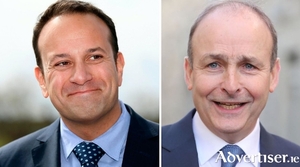 An Taoiseach Leo Varadkar and Fianna F&aacute;il leader, Michael Martin.