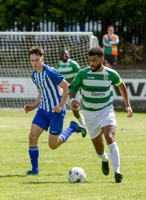 On the run: Castlebar Celtic will be looking to Jordan Loftus to play a key role this weekend. Photo: Castlebar Celtic 