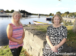 Pictured at the launch of the Galway Executive Skillnet autumn training schedule were Karen Weekes, adventurer (left), and Margaret Cox, GES network promoter. Photo: Iain McDonald.