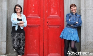Maria Tivnan (left) and Sarah O&#039;Toole, two of the three co-chairs of Theatre57.