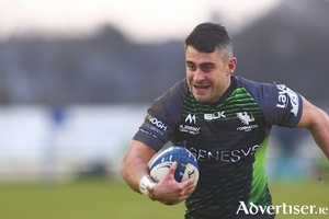 Tiernan O&#039;Halloran remains a key player for Connacht. Photo:-Mike Shaughnessy.