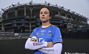 Orla Callanan pictured ahead of one of #TheToughest showdowns of the year, which sees Salthill Knocknacarra face off against reigning champions, St.Rynagh&rsquo;s of Offaly in the 2021 AIB Intermediate Camogie Club All-Ireland Championship Final this Sunday at Croke Park.