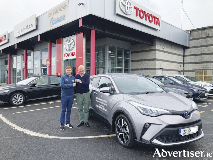 Advertiser.ie Tony Burke Motors continues partnership with Galway pro