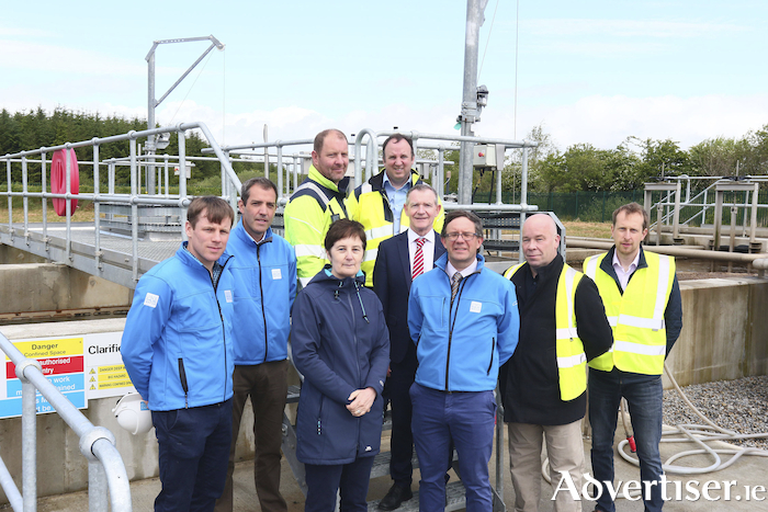 Members of Irish Water and Galway County Council who worked to bring the new plant to fruition and provide a platform for future growth in the local community.
