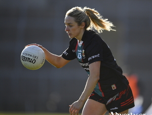Looking to topple Tipp:  Lisa Cafferky will be hoping Mayo can see off Tipperary on Saturday lunchtime. Photo: Sportsfile. 
