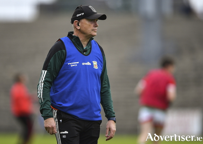 Hard work gets it done: Mayo minor manager Sean Deane praised the work-rate and effort that his side have put in all year after claiming the Connacht Minor Football Championship. Photo: Sportsfile.