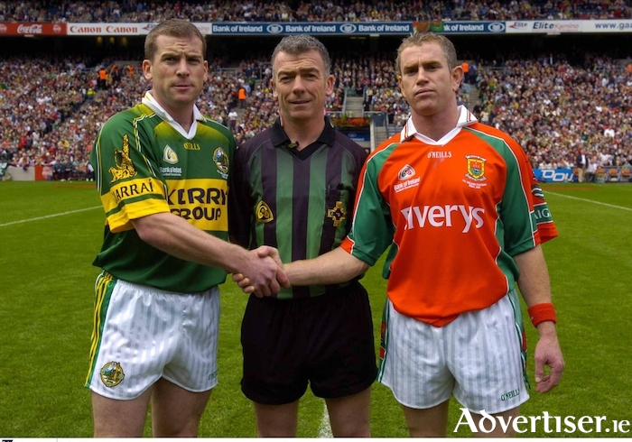The biggest show: Mayo minor selector Gary Ruane has been to the biggest stages before including captaining Mayo in the All Ireland Senior final in 2004, where they lost out to a Kerry side captained by Dara O'Cinneide. Photo: Sportsfile 
