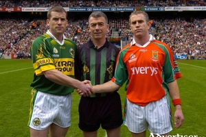 The biggest show: Mayo minor selector Gary Ruane has been to the biggest stages before including captaining Mayo in the All Ireland Senior final in 2004, where they lost out to a Kerry side captained by Dara O&#039;Cinneide. Photo: Sportsfile 
