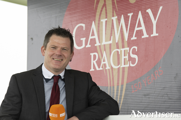 Racing journalist Daragh Ó Conchúir will be getting all the reactions from trainers, owners and jockeys outside the parade ring at TG4. Photo:Andrew Downes, Xposure.