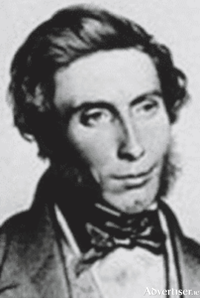 William Wilde, as a young man, internationally recognised as a world authority of eye and ear disease, and renowned antiquarian and collector of Irish folklore.

