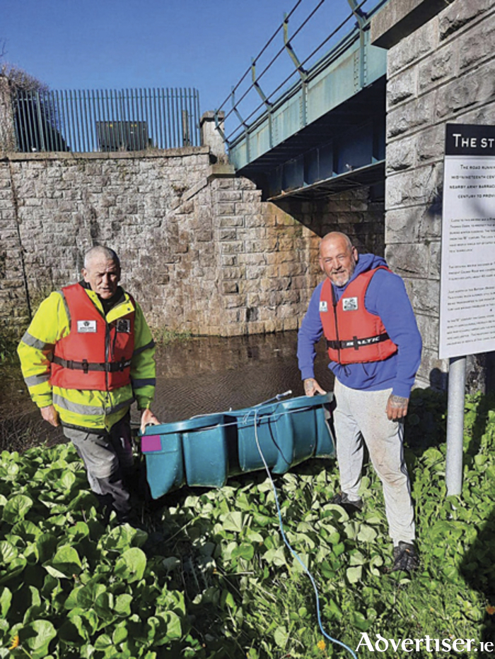 Representatives from Athlone Tidy Towns and the Athlone Canal Heritage Group participated in the National Spring Clean during April