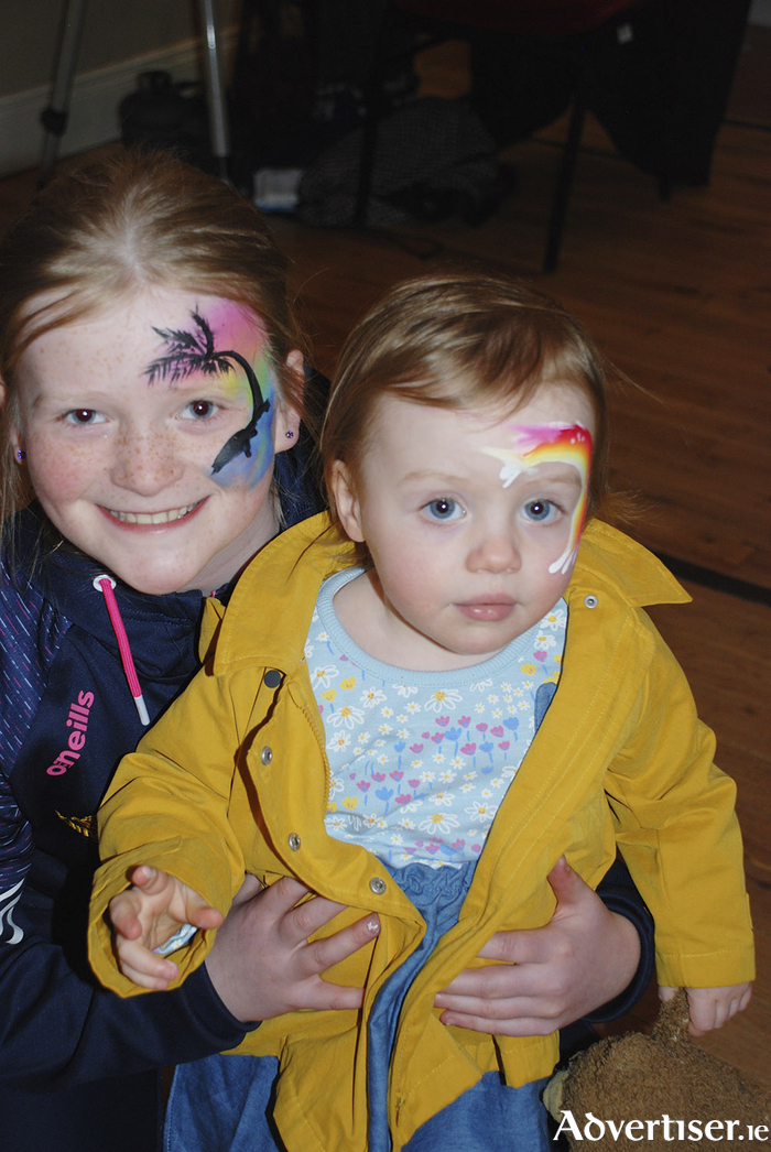 Pictured at the Family Fun Day are Robyn Haugh and Rose O Neill.