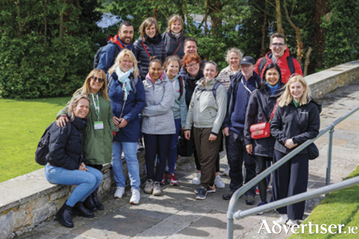 Travel agents from Belgium and the Netherlands during their visit to Ireland, with Megan O’Shea, Tourism Ireland (front, right); and tour guide Valeria Betti (front, second left). Pic - Jeff Harvey (no repro fee)