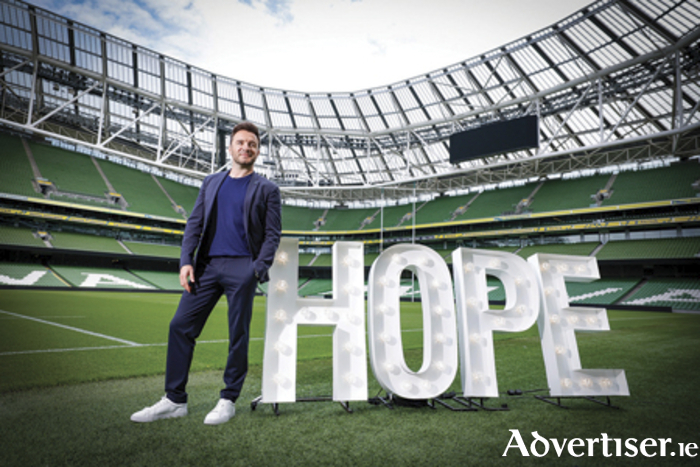 Westlife’s Shane Filan is pictured at the Aviva stadium to launch the Irish Cancer Society’s Relay for Life Celebrate & Remember event which takes place at the venue on September 29. More details at cancer.ie/aviva. 