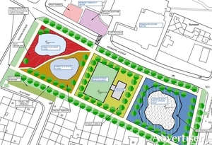 A now-outdated plan for Renmore playground revealed in 2021