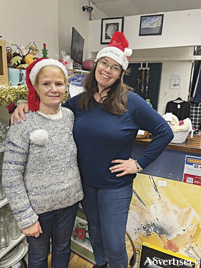 Maria Casey and Marianne Brannelly alongside some of the festive stock currently on sale in the Jack and Jill Athlone charity store. Christmas shoppers in Athlone can do some good with their purchasing power this festive season by opting to pick up some gifts from their local Jack and Jill Charity Boutique and support local Jack and Jill families by doing so.
