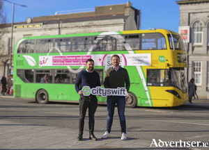 Co-founders of CitySwift Alan Farrelly (L) and Brian O&#039;Rourke (R)