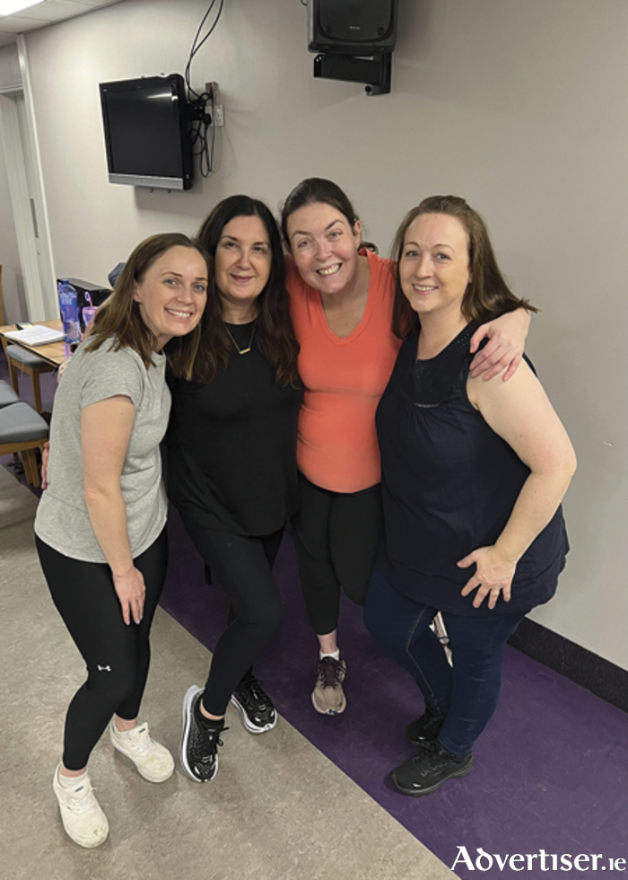 Laura Reddy, Majella O’Connor, Nicola O’Sullivan and Lia O’Sulivan Wright are pictured during rehearsals for ‘Urinetown’ which will grace the Dean Crowe Theatre stage from March 1-9.